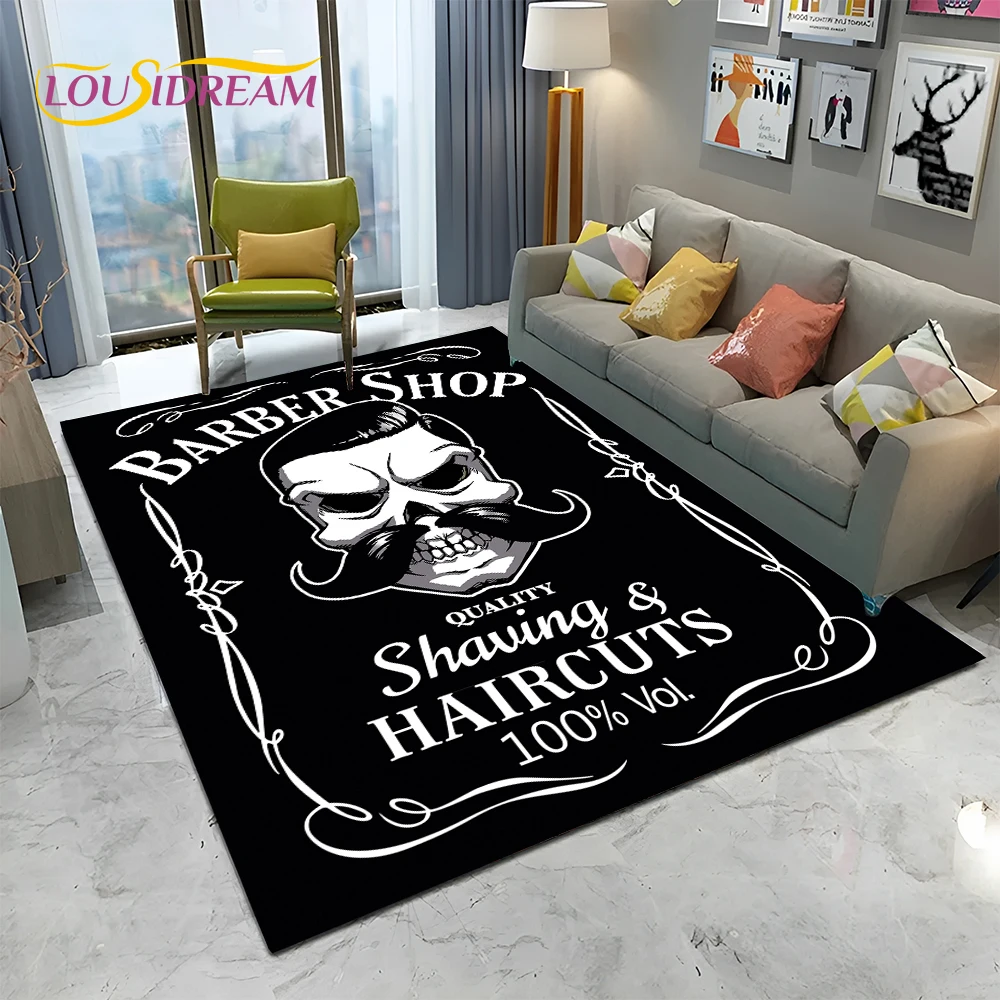 Barber Shop Sign 3D Skull Vint - đánh giá và giá Home Decor Online Shopping