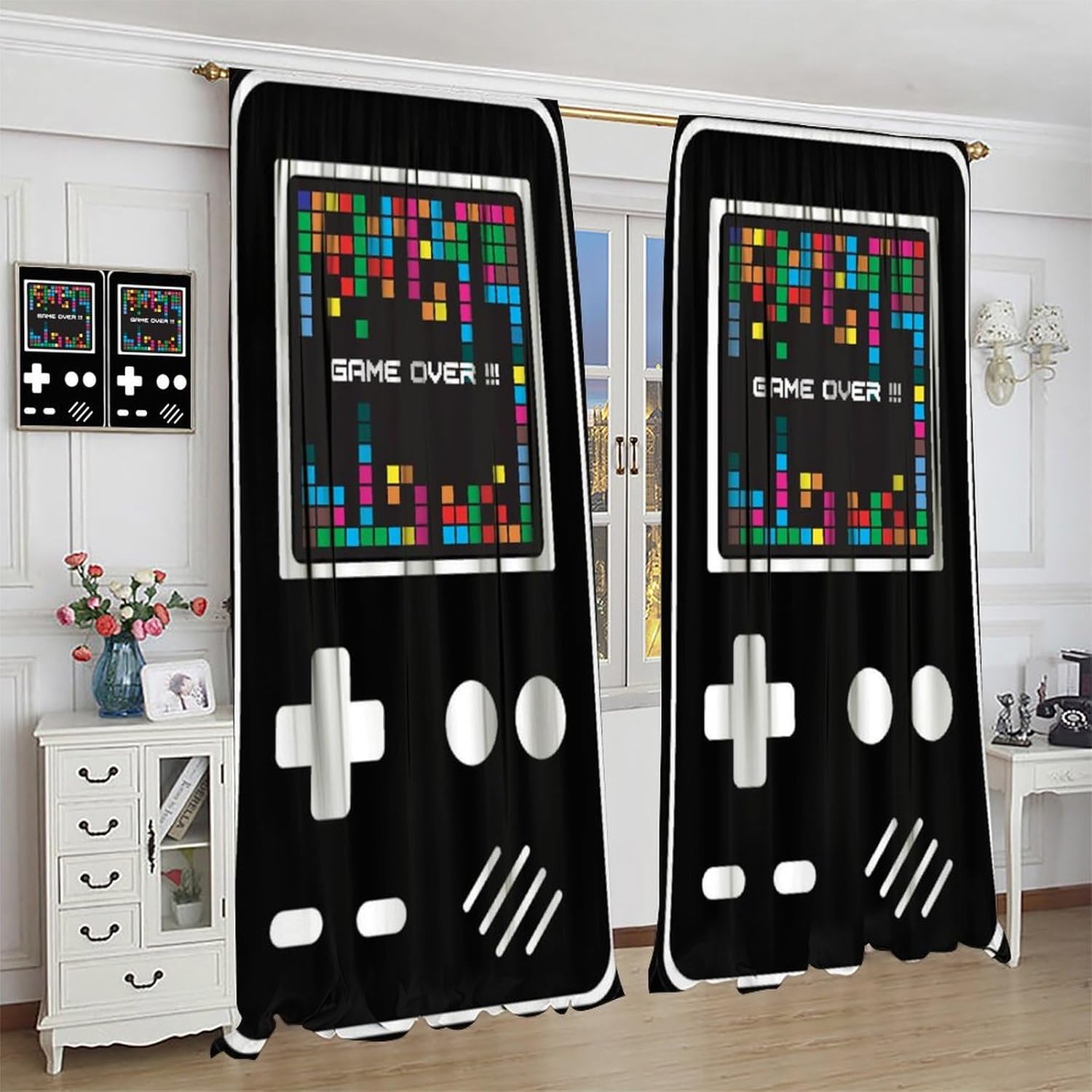 Kids Gaming Curtain for Bedroo - đánh giá và giá Home Decor Youtube Videos