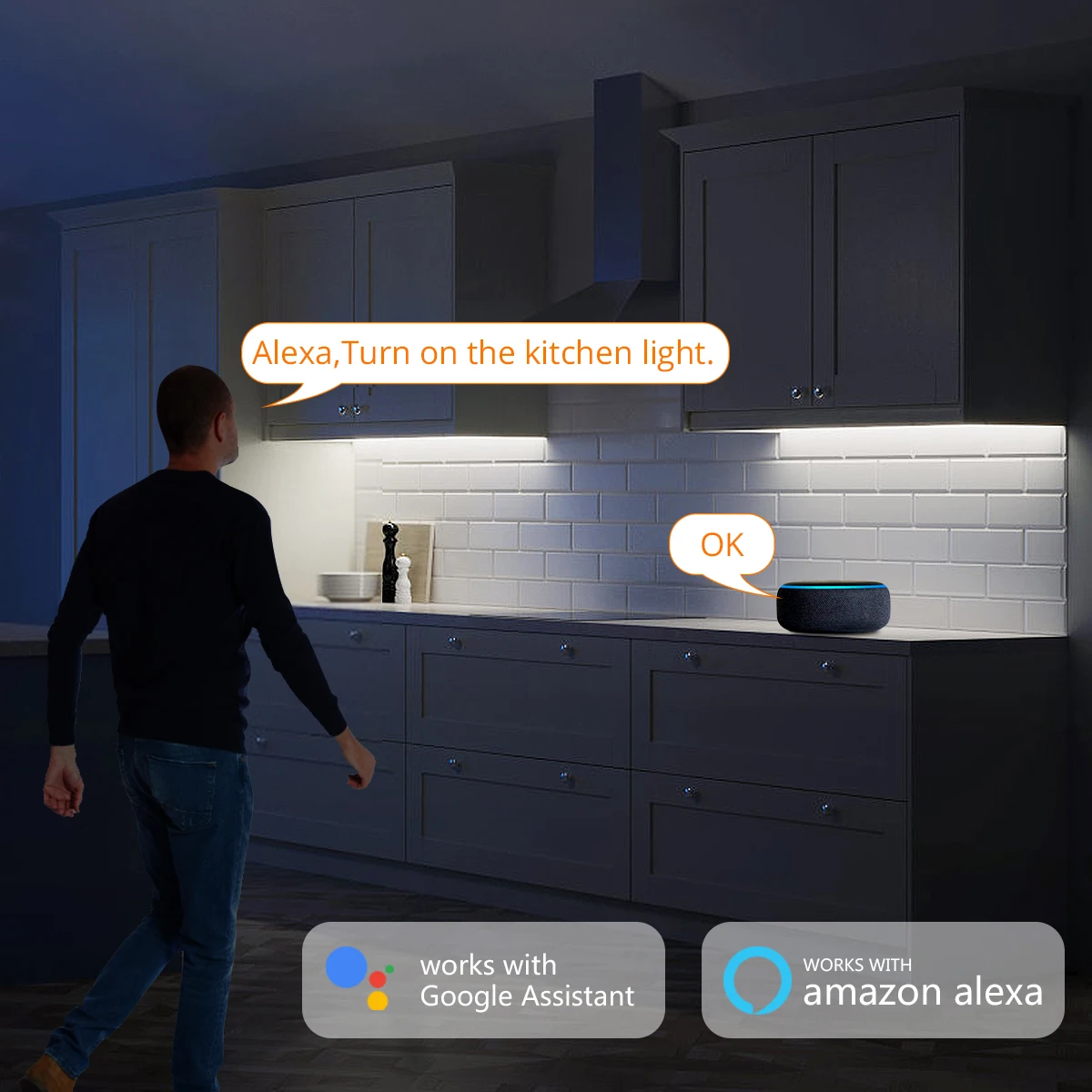 Tuya Smart COB LED Strip Light - đánh giá và giá Home Decor App