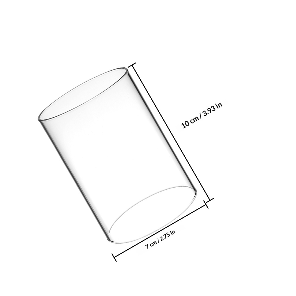 3Pcs Glass Cover Transparent C - đánh giá và giá Home Decor Trends