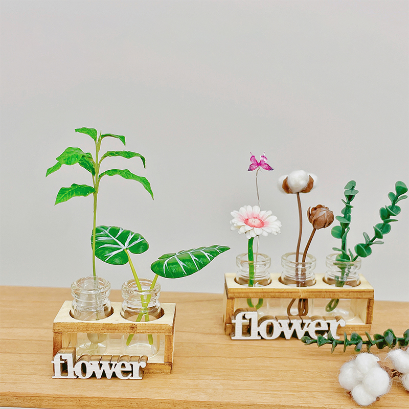 1Set 1:12 Dollhouse Miniature  - đánh giá và giá Home Decor Flowers