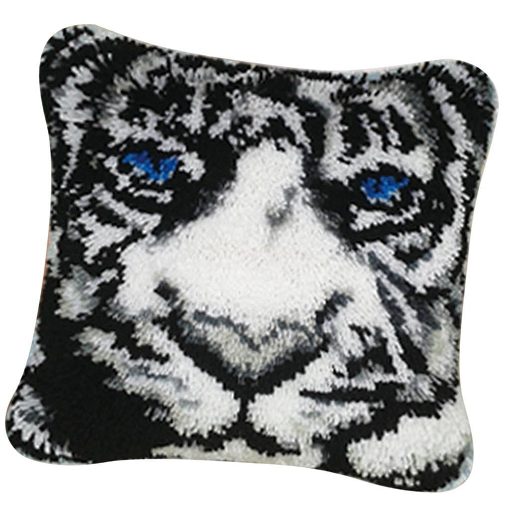 Pillow Latch Hook Rug Kit Hand - đánh giá và giá Home Decor Sofa