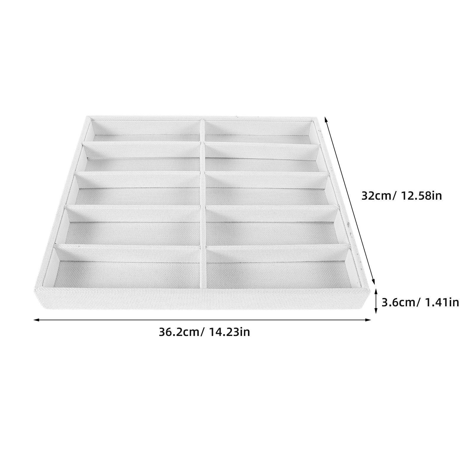 Linen 10-Compartment Sunglasse - đánh giá và giá Home Decor Retail Stores