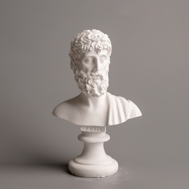 Zeus, a figure from Greek myth - đánh giá và giá Home Decor From Clay