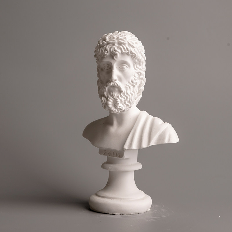 Zeus, a figure from Greek myth - đánh giá và giá Home Decor From Clay