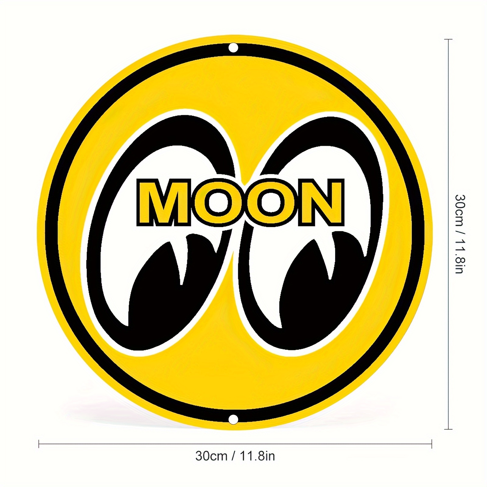 Vintage-Style Round Metal Sign - đánh giá và giá Home Decor Trends