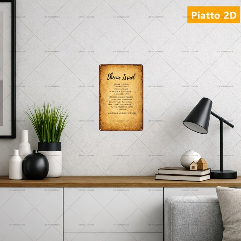 CIFBUY  Hebrew Scripture Alumi - đánh giá và giá Home Decor In