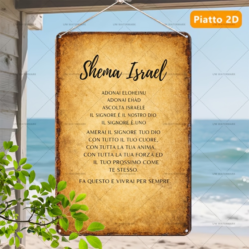 CIFBUY  Hebrew Scripture Alumi - đánh giá và giá Home Decor In