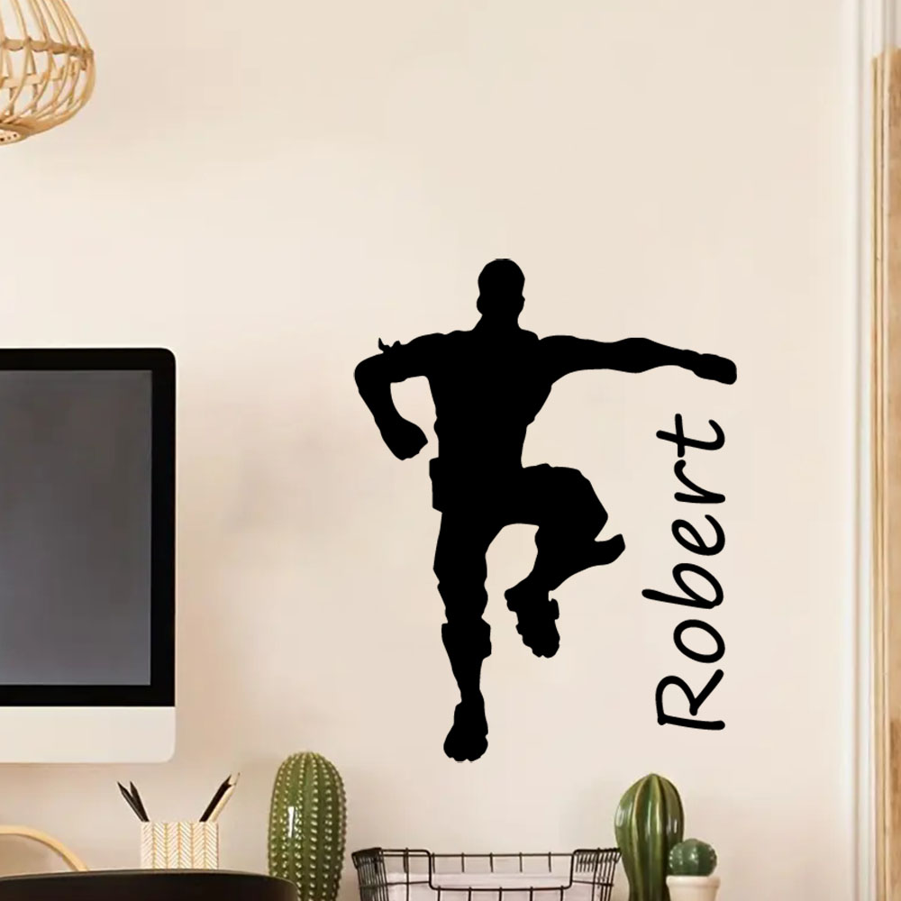 1PC Hot Sale Dancer Custom Nam - đánh giá và giá Home Decor Wall Stickers