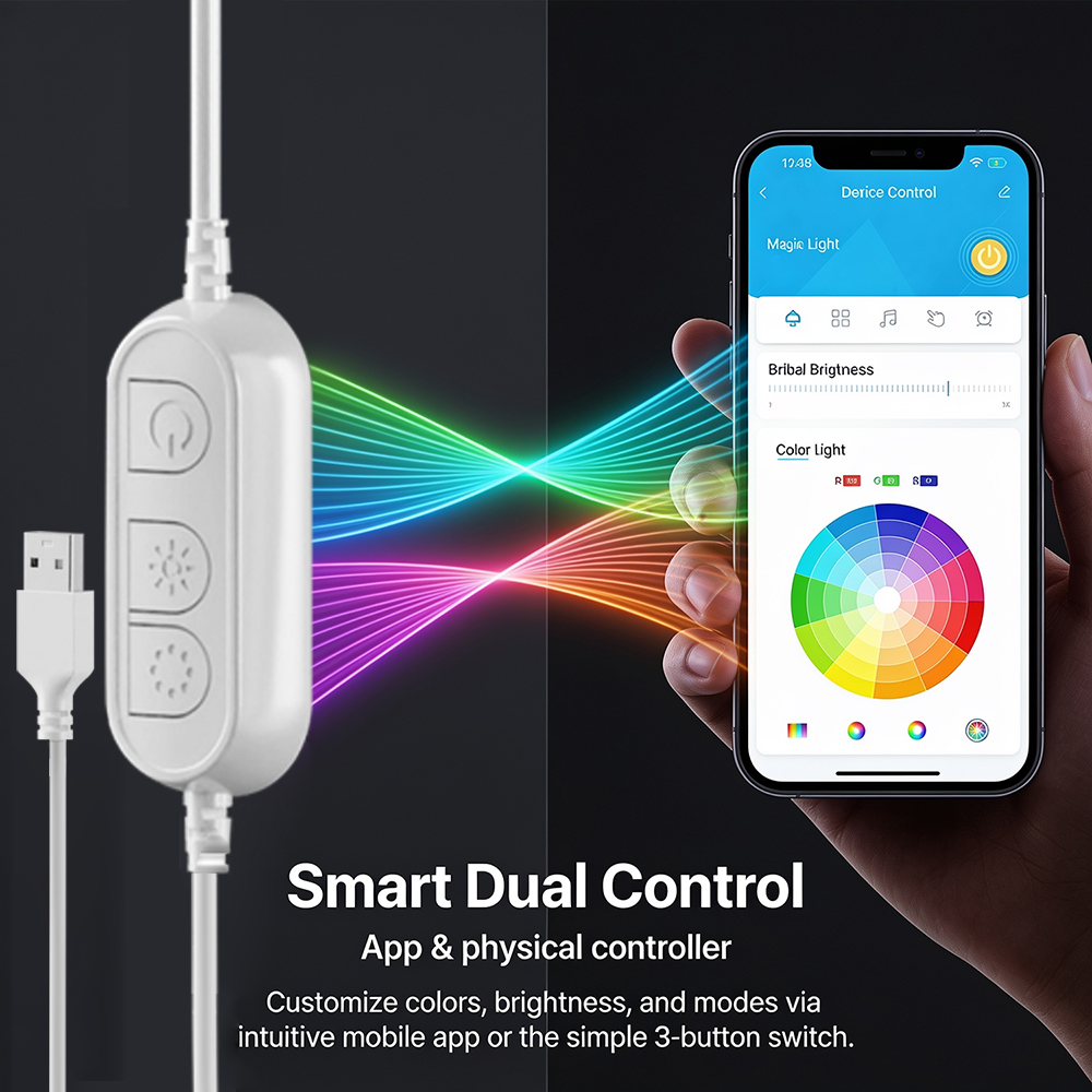 5M RGB Color Changing Neon Lig - đánh giá và giá Home Decor App