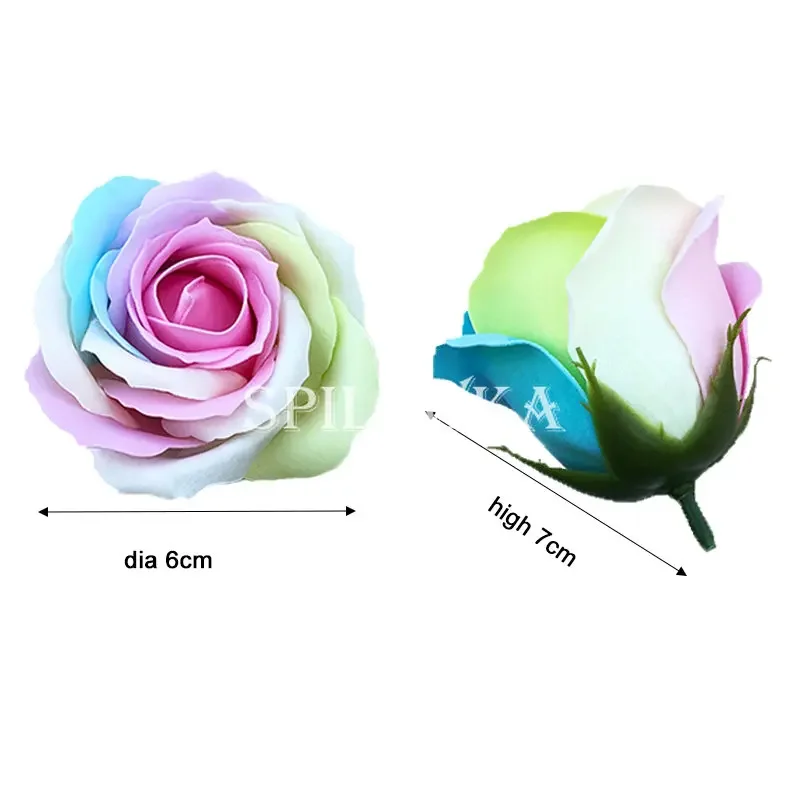 Spilewka 6X7cm Colorful Rose A - đánh giá và giá Home Decor Flowers