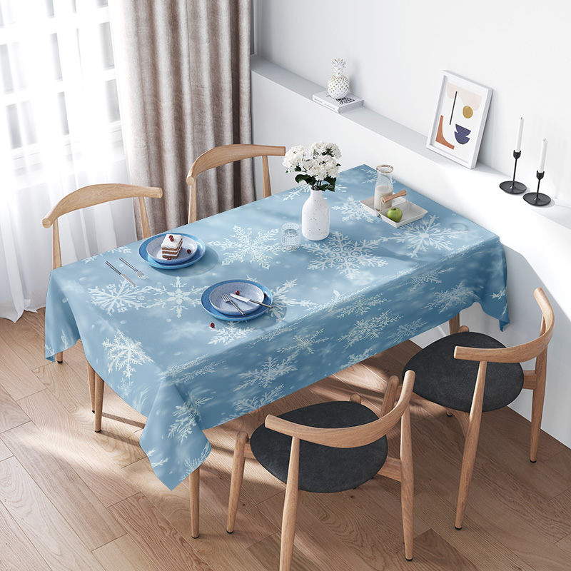 Snowflake Dining Tablecloth Wi - đánh giá và giá Home Decor Online Shopping