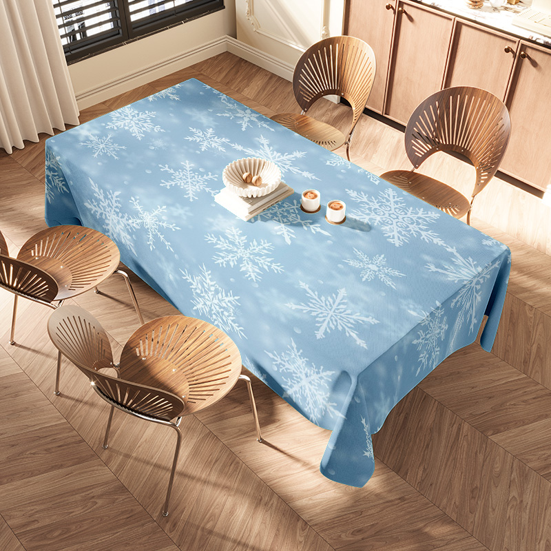 Snowflake Dining Tablecloth Wi - đánh giá và giá Home Decor Online Shopping